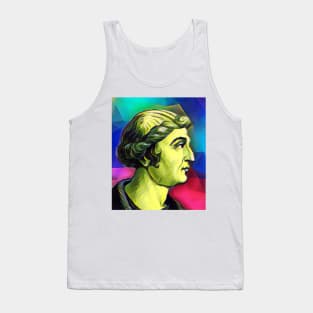 Cassius Dio Colourful Portrait | Cassius Dio Artwork 7 Tank Top